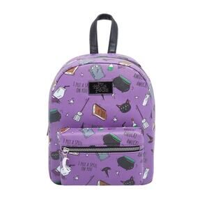 NWT! Disney Hocus Pocus Salem Sanderson Sisters Icons Mini Backpack